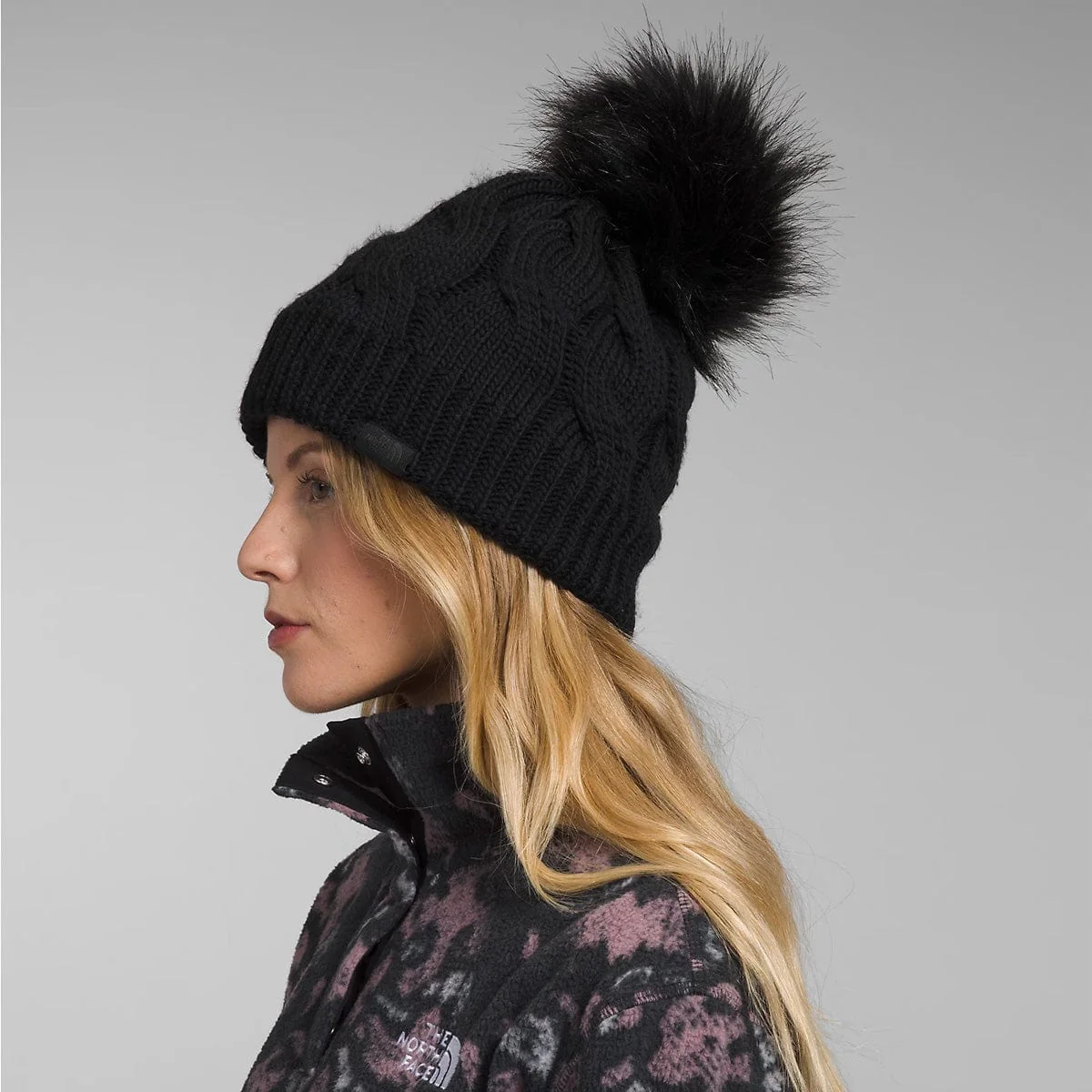 The North Face Women's Oh Mega Fur Pom Beanie - Image 2
