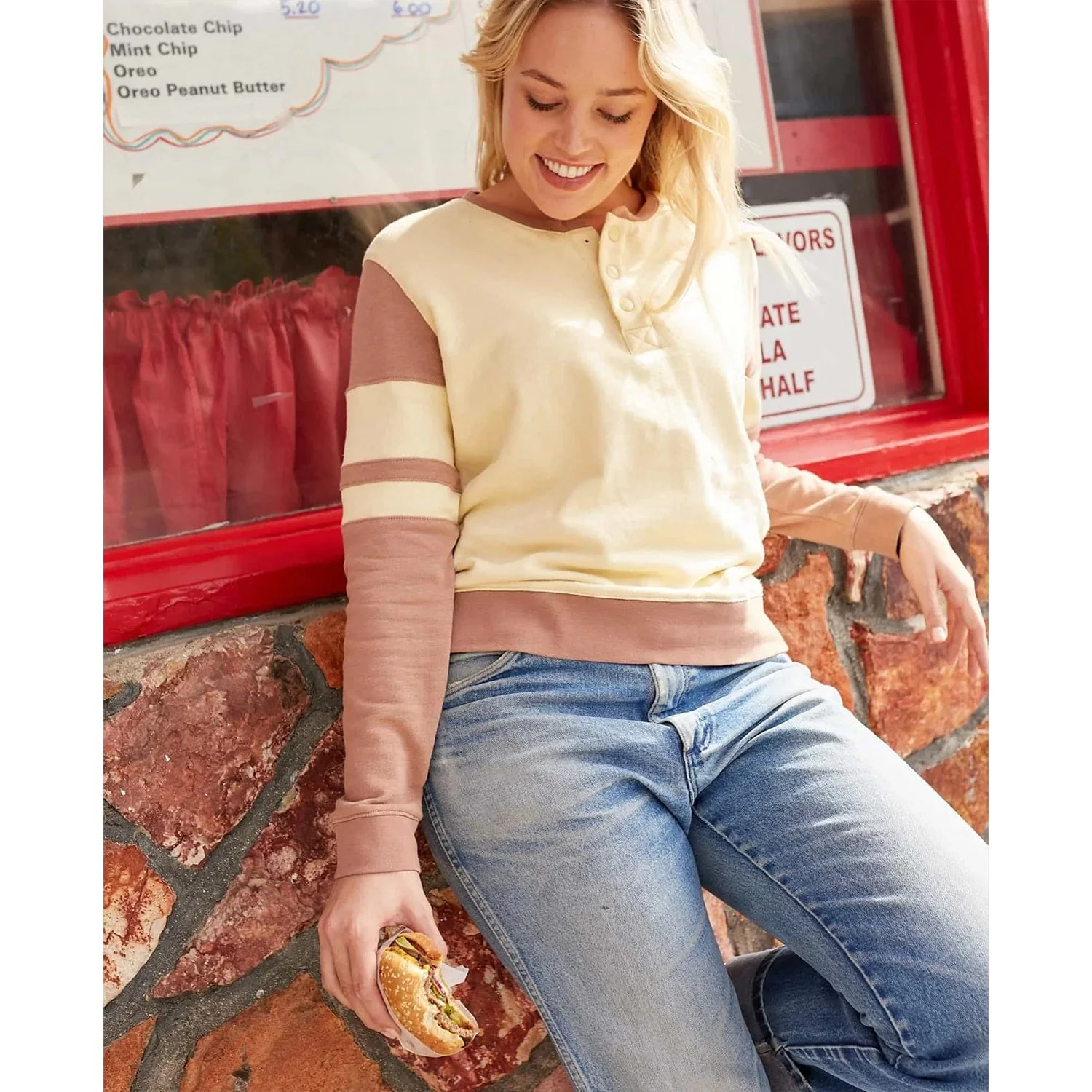 Toad&Co Women's Follow Through Long Sleeve Henley - Image 3