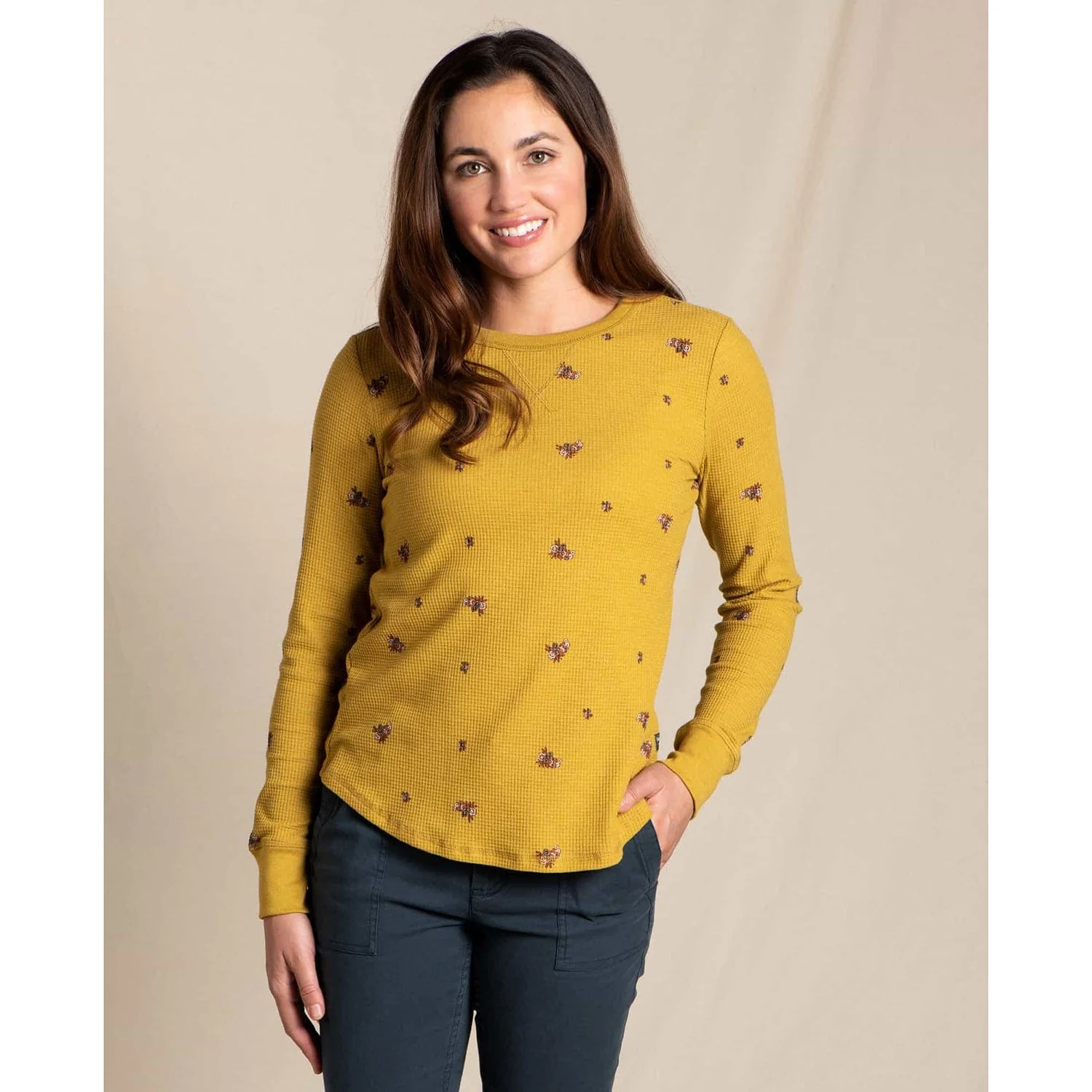 Toad&Co Women's Foothill Long Sleeve Crew - Image 3