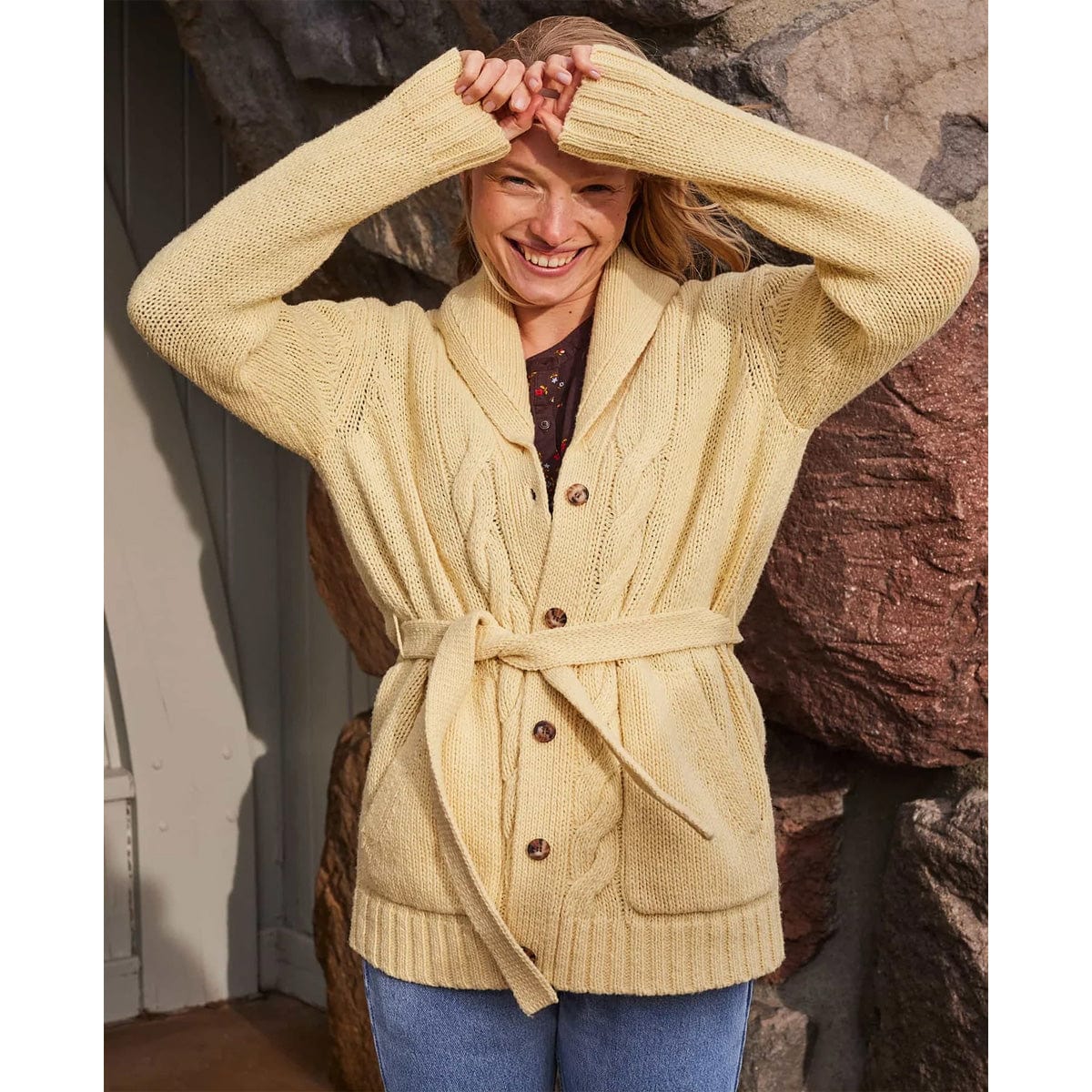 Toad&Co Women's Ginn Cable Cardigan - Image 4