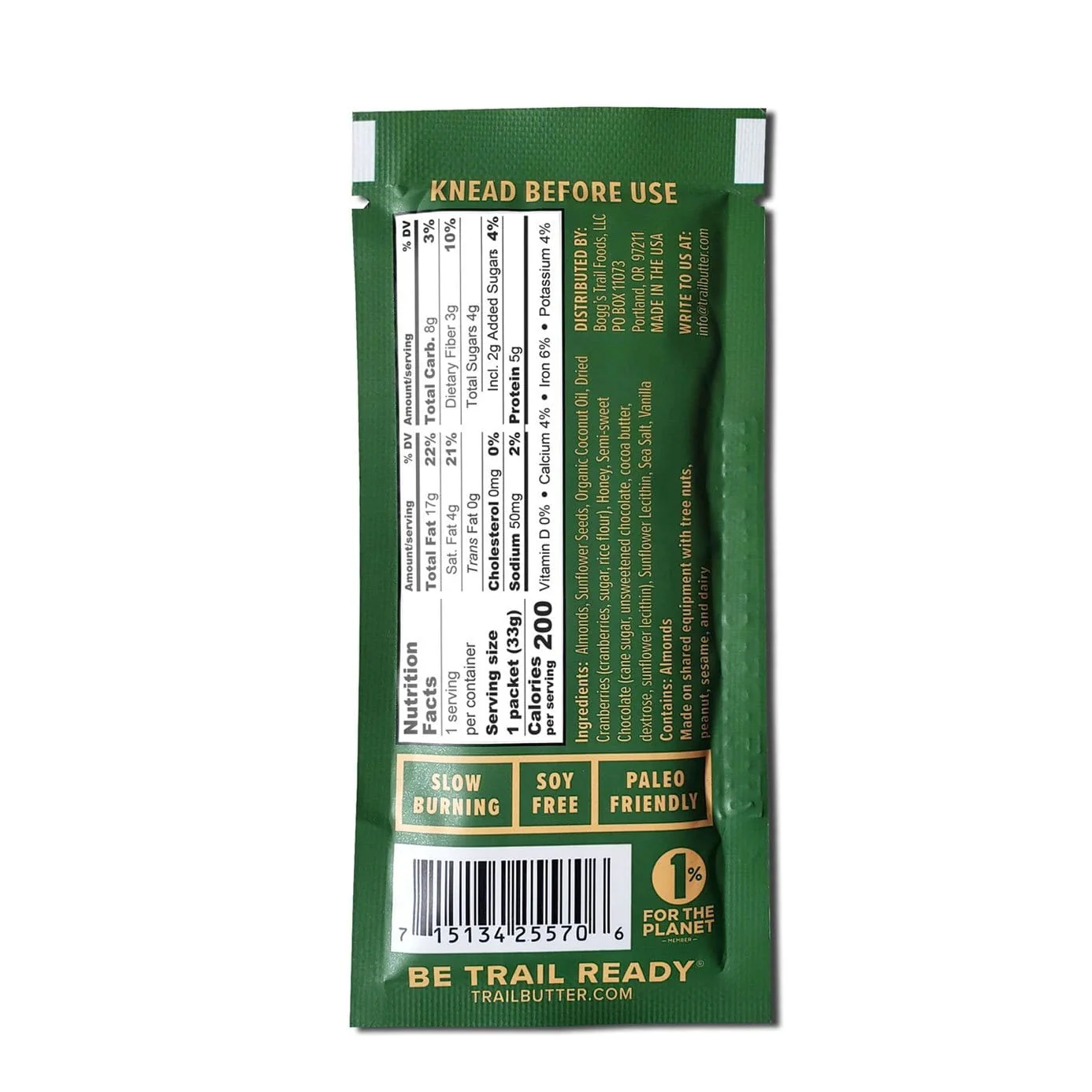 Trail Butter Original Trail Mix Blend 1.15 oz. - Image 2