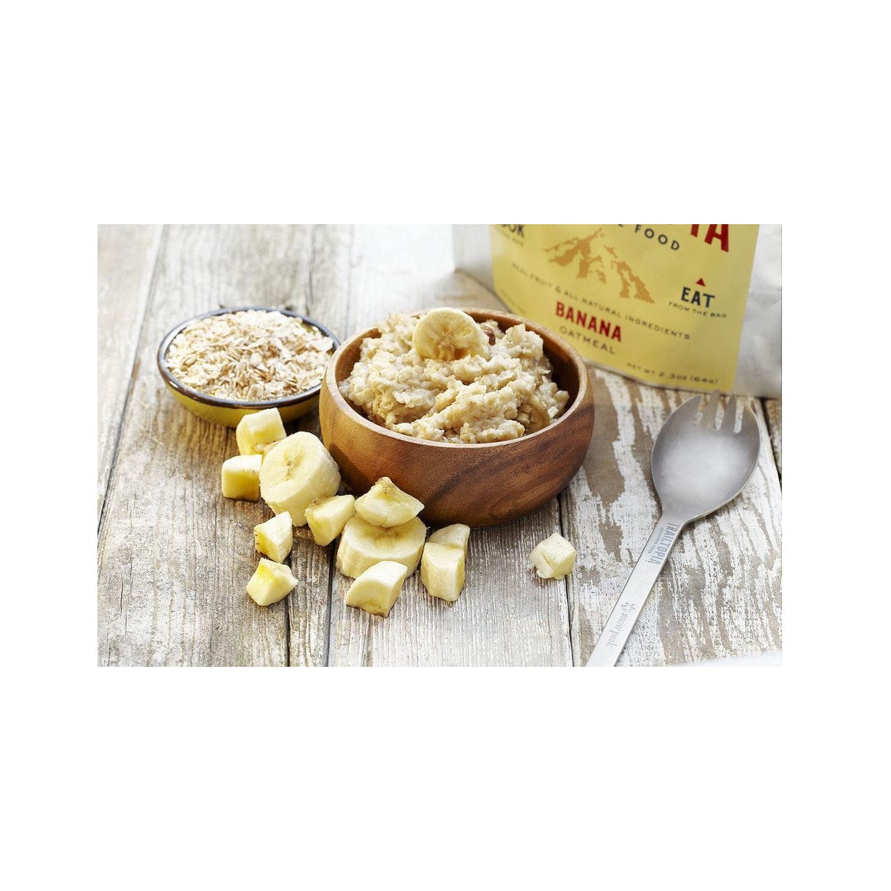 Trailtopia Adventure Food Banana Oatmeal - GF - Image 3