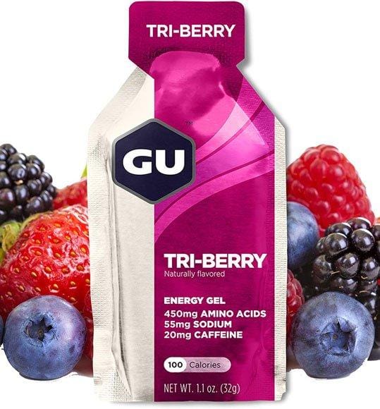 GU Tri Berry Energy Gel (no fat)