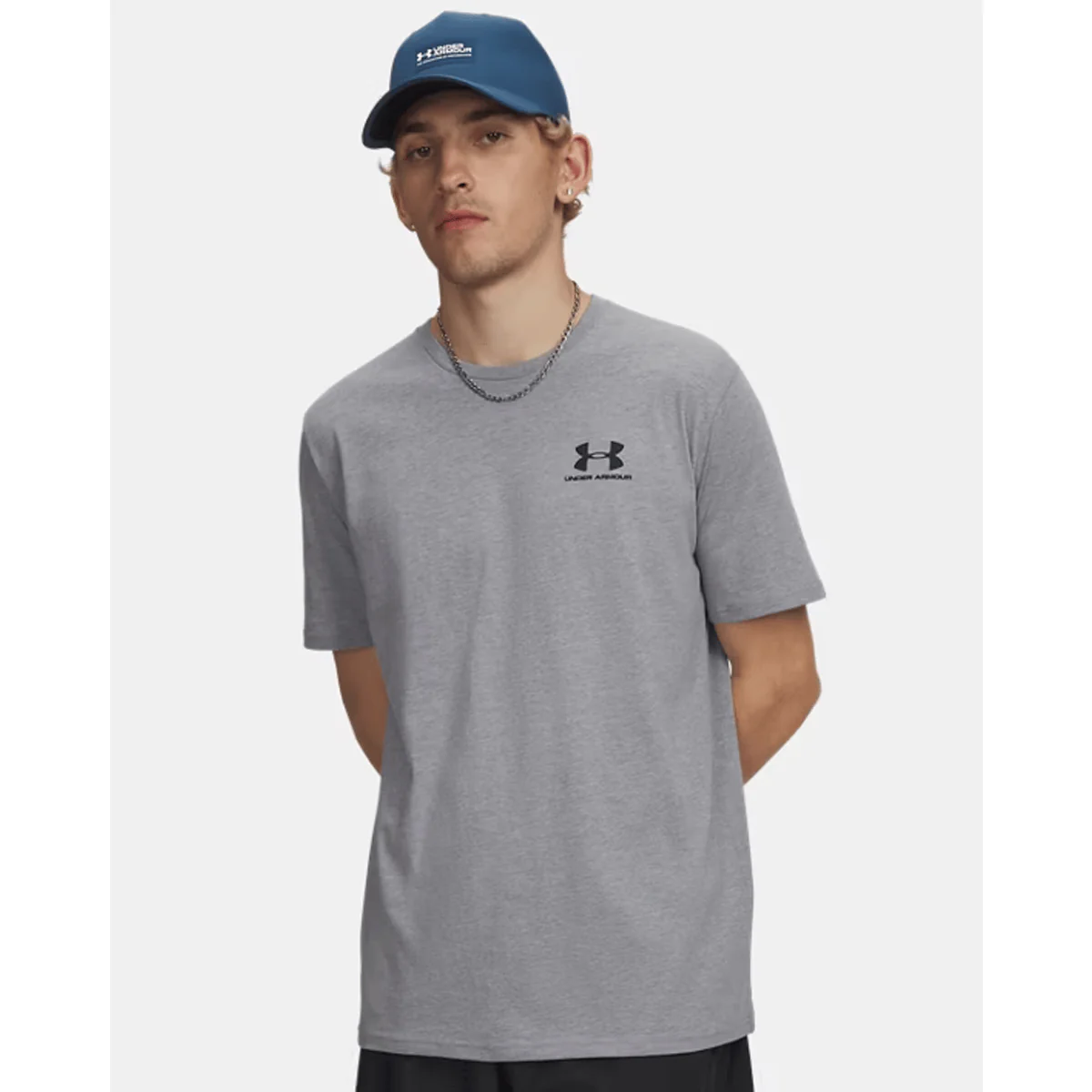 Under Armour Left Chest Logo Men's Short Sleeve Shirt - Image 2