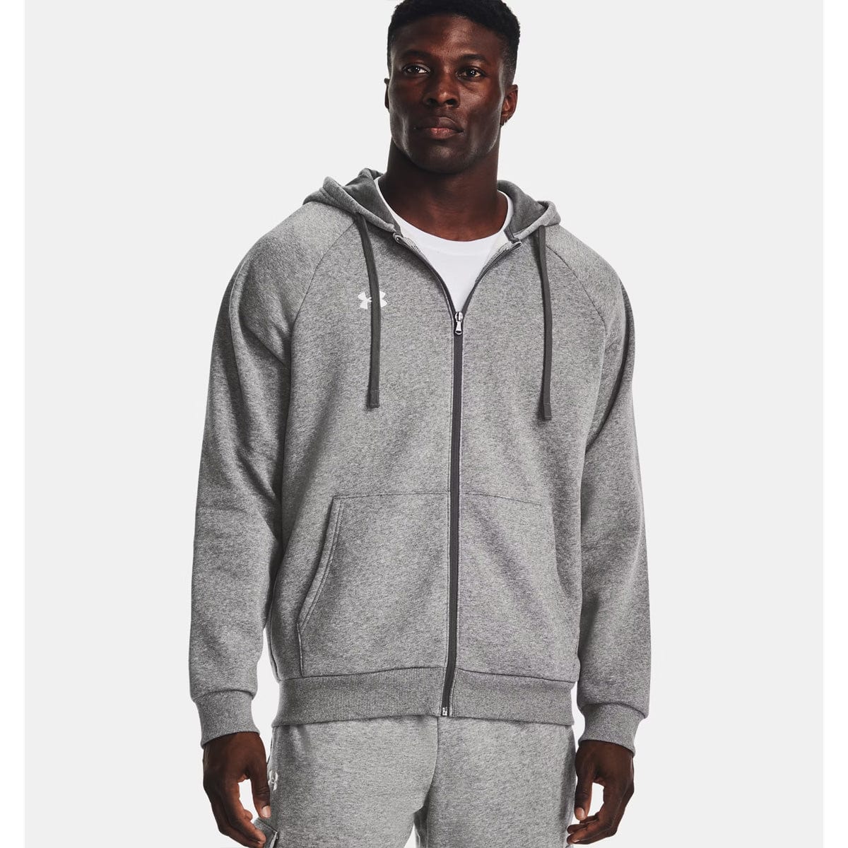 Under Armour Men's UA Rival Fleece Full-Zip Hoodie - Image 7