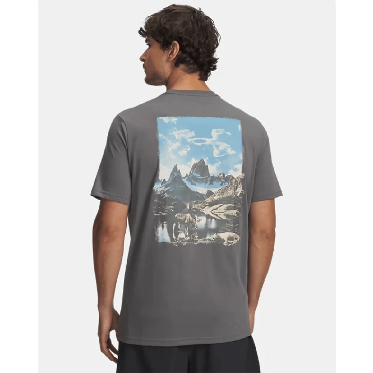 Under Armour Mountain Photoreal Men's Short Sleeve - Image 4