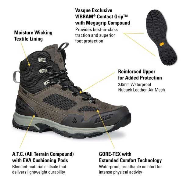 Vasque Breeze AT GTX Waterproof Hiking Boot - Men's - Image 9