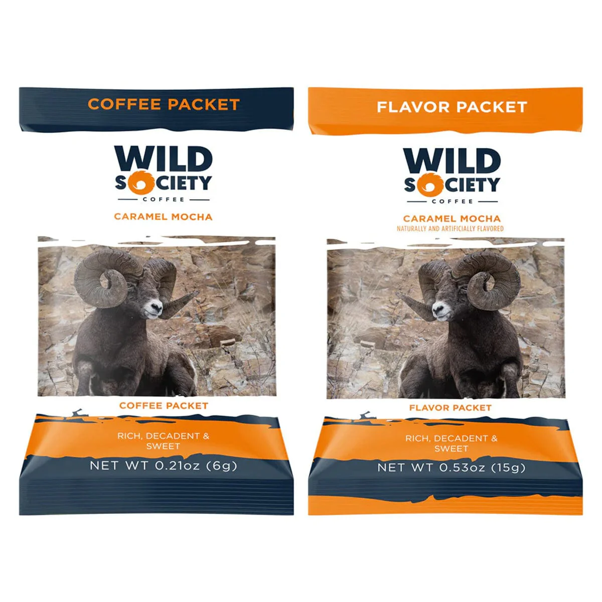 Wild Society Microground Instant Caramel Mocha 3pk - Image 2