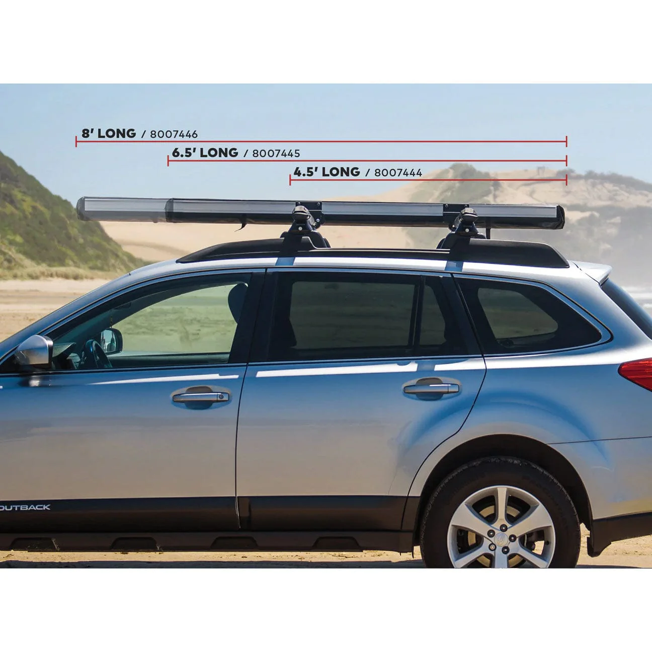Yakima OverNOut 6.5' Lightweight Rooftop Awning - Image 5