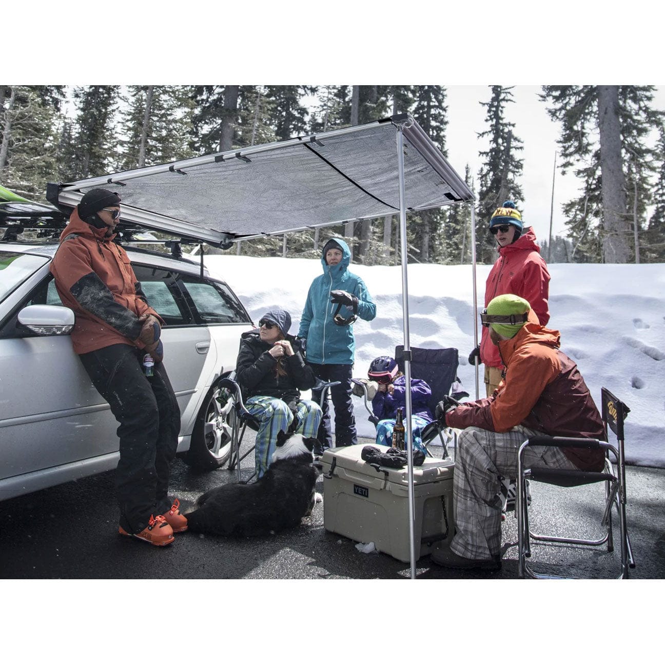 Yakima OverNOut 8 ft. Lightweight Rooftop Awning - Image 6