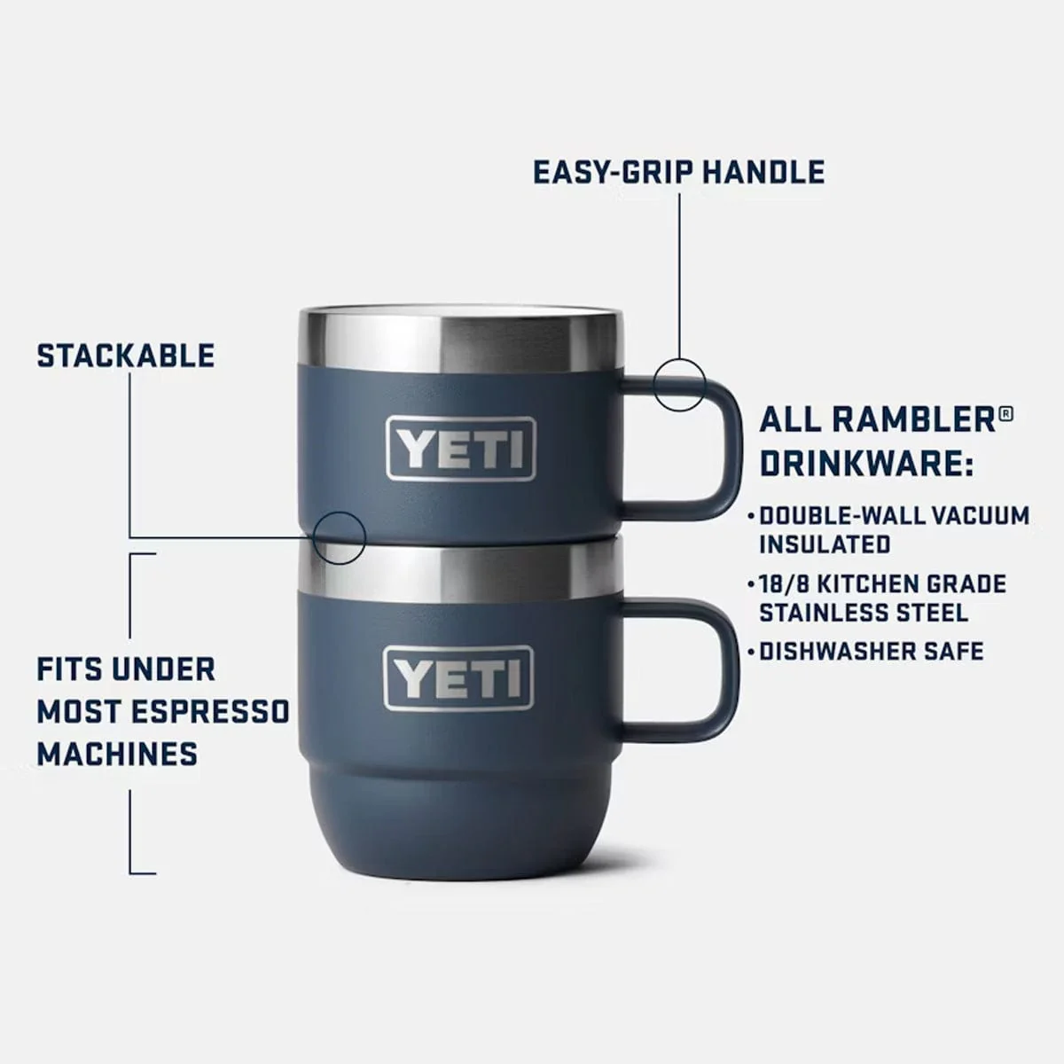 Yeti Rambler 6 oz Mug 2 Pack - Image 2
